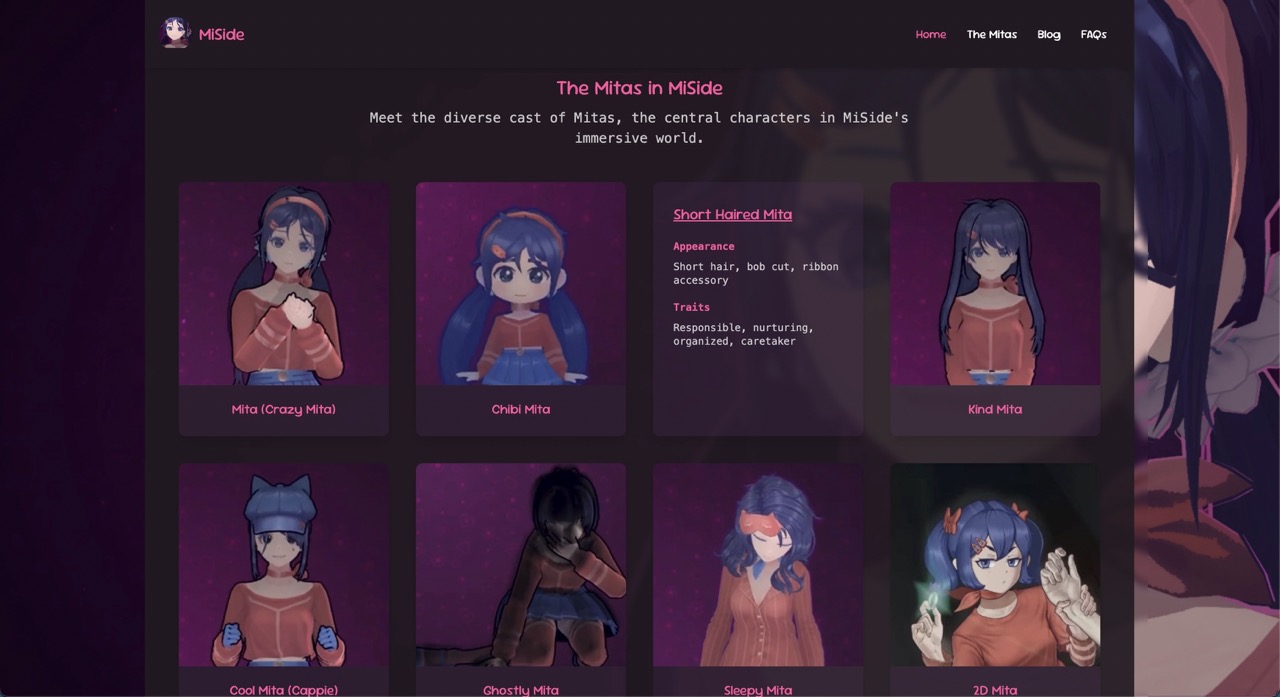 GitHub - miside-game/miside: MiSide: Step Into The Mysterious MiSide World